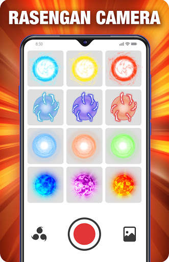 Rasengan Camera Anime - Jutsu Photo Editor screenshot 1