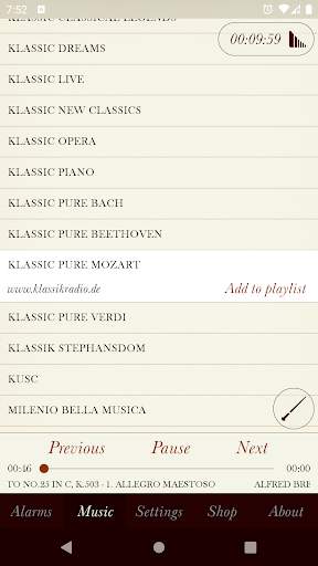 Classical Music Alarm Clock screenshot 6