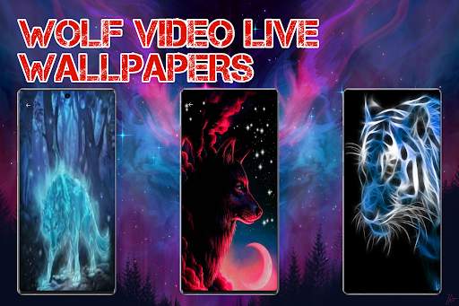 Wolf Video Live Wallpaper HD screenshot 3