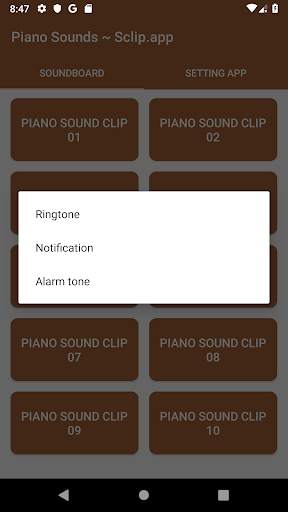 Piano Sound Collections ~ Sclip.app screenshot 4