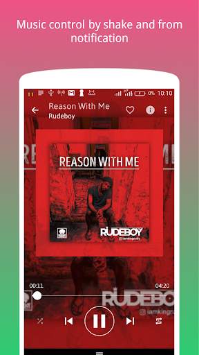 Dunda MX - Music Player and Instant Lyrics 3 تصوير الشاشة