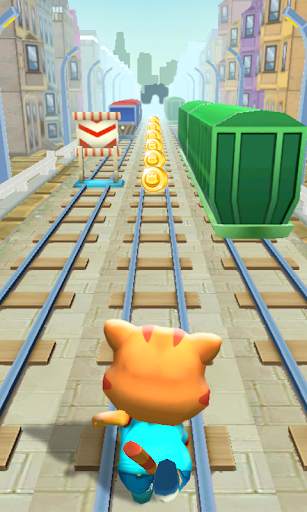 Talking Cat Surf Runner 2 screenshot 1