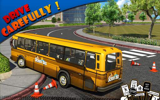 Schoolbus Driver 3D SIM screenshot 13