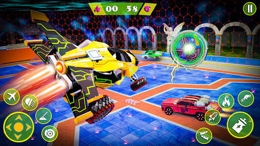 Rocket Car: Car Ball Games screenshot 1