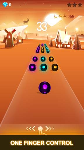 EXO Road Tiles: KPOP Colour Ball Dancing Road Run! screenshot 7