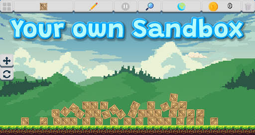 2D Physics Sandbox screenshot 1