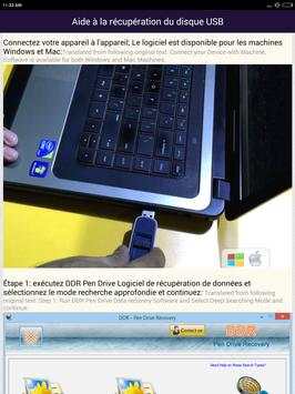 Récupération de données du lecteur USB French Help скриншот 9