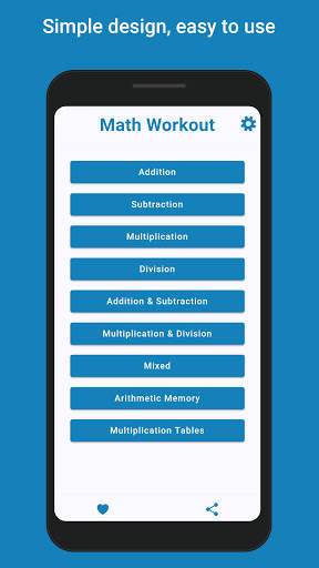 Math Workout - Math Games screenshot 1