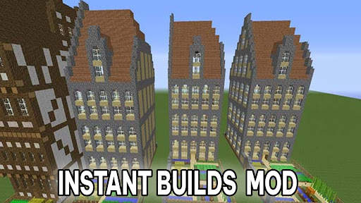 Instant Building Mod Minecraft screenshot 2