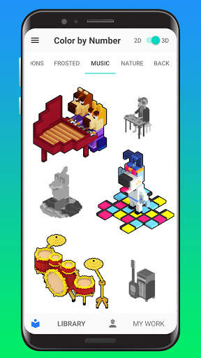Color By Number - Unicorns Pixel Art screenshot 6