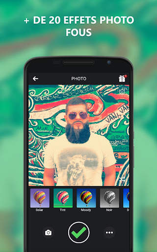 Appareil photo selfie filtres screenshot 2
