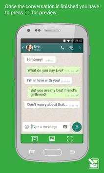 Fake Chat Creator for Whatsapp screenshot 4