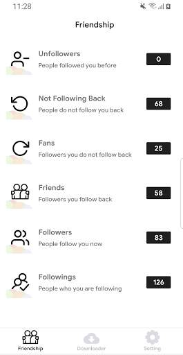Unfollowers Insight & Followers for Instagram screenshot 1