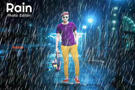 Rain Photo Editor screenshot 1