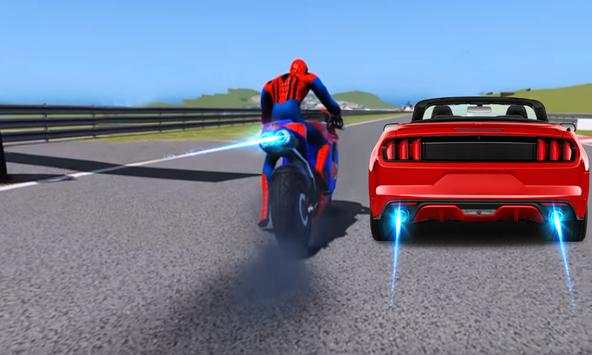 Superhero Car Vs Bike Race Ultimate screenshot 3
