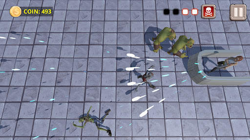 Sexy girl vs zombies screenshot 1