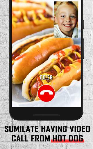 Hot Dog fake video call - chat screenshot 4