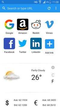 Burrito Fast Browser screenshot 1