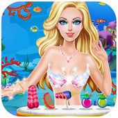 Mermaid Hairstyle and Spa icon