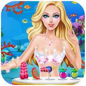 Mermaid Hairstyle and Spa logo