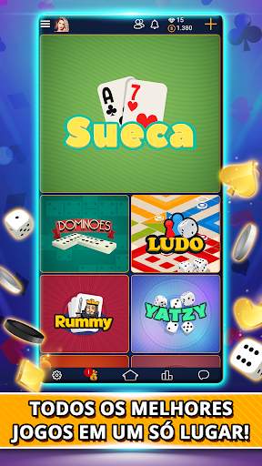 VIP Games: Sueca Jogo Online screenshot 1