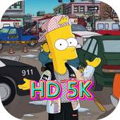 Wallpaper Cool Bart Art 7.1