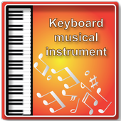 ikon Keyboard alat musik