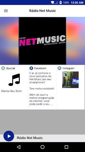 Rádio Net Music screenshot 1