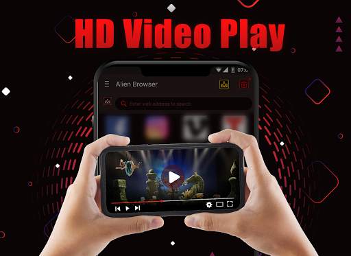 Alien Browser: Safe & Fast Web Browser screenshot 1