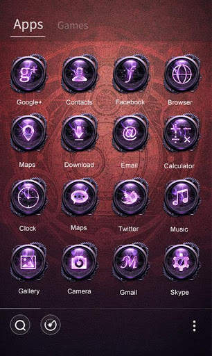 Steampunk GO Launcher Theme screenshot 3