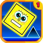 Geometry Sponge Dash 1.0