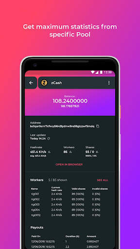 CheckPool - Mining Pool Monito screenshot 3