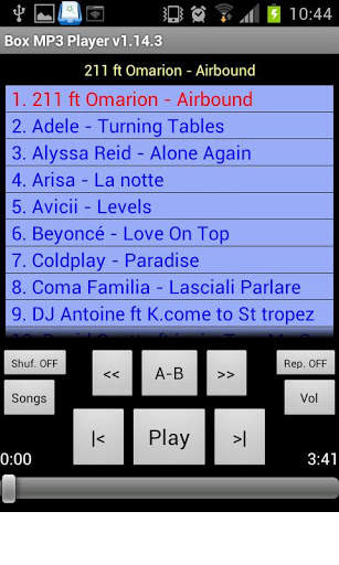 Box MP3 Folder Music Player screenshot 4
