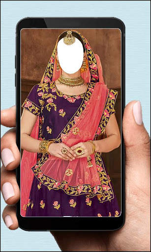 Party Wear Lehenga Choli Photo Frames screenshot 1