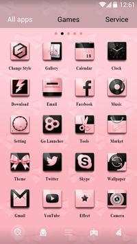 Pink X Pink GO Launcher Theme screenshot 2