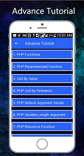 Learn PHP - Offline Tutorial screenshot 4