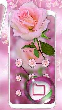 Pink Rose Launcher Theme screenshot 5