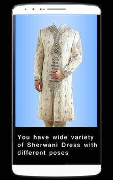 Men Sherwani Dress Foto Editor screenshot 5