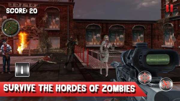 Zombie Sniper Shooter : Last Hope 2017 screenshot 3