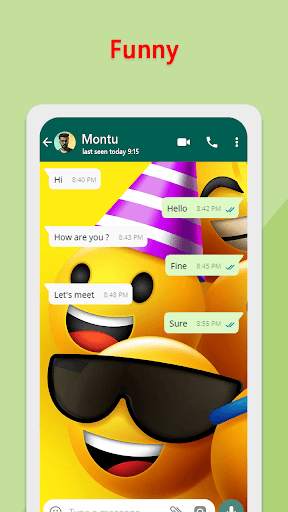 WhatsBG - Cool Wallpapers for WhatsApp Chat BG screenshot 3