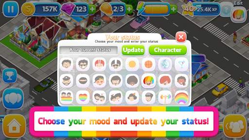 QutieLife - LGBTQ City Building Social Sim Game screenshot 3