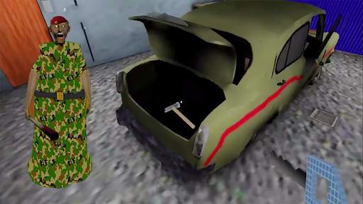 Commando Granny Army Mod:Horror Military Game 2020 screenshot 4