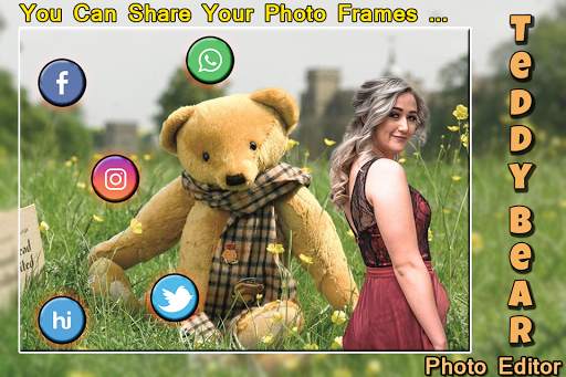 Teddy Bear Photo Editor screenshot 1