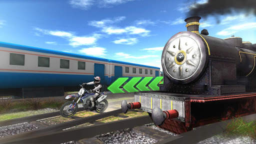 Subway Bike racing 3D screenshot 1