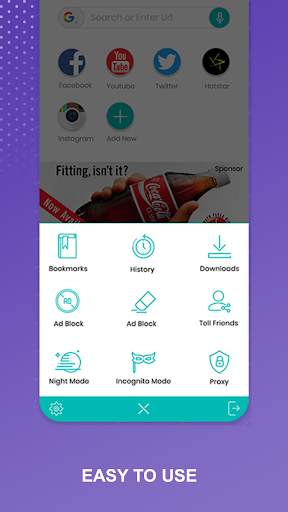 YY Browser - Secure Indian Browser screenshot 2