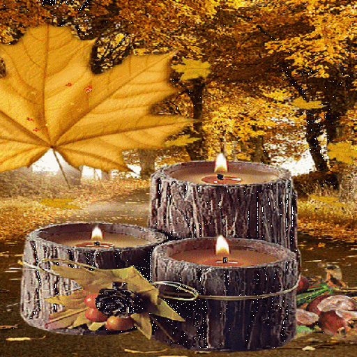 Wood Candles Live Wallpaper иконка