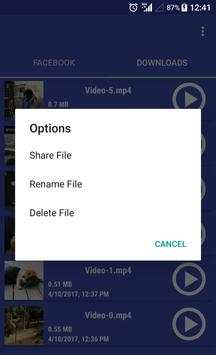 Video Downloader For Facebook screenshot 6