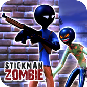 Stickman 좀비 FPS 슈터 2018 icon