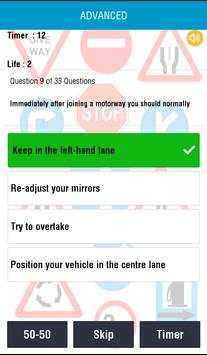 Driving School Quiz Test screenshot 2