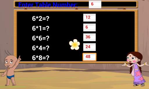 Bheem - Multiplication Tables screenshot 6